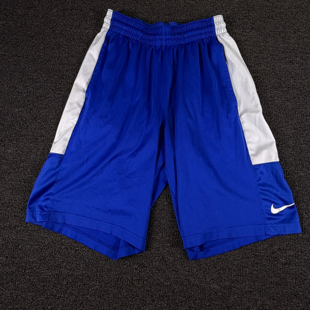 Nike Shorts Mens S 718342-480 Blue White Athletic Basketball EUC